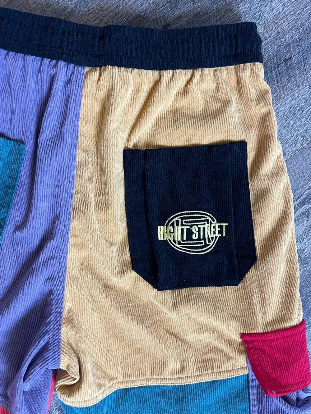Aelfric Eden colorblock cargo corduroy pants - Picture 6 of 7